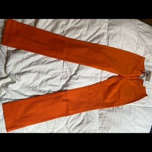 Versace orange twill jeans NWT size 26